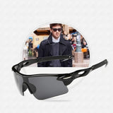 Sports Sunglasses Black frame - Saadstore