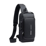 Sling Bag | Portable Chest Crossbody Anti - Theft Bag With Charging Port in UAE - Saadstore