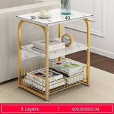 Countertop Bedside End Table - Saadstore