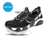 BREATHABLE SAFETY SHOES - Saadstore