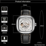 CAROTIF Men's Turbo Hollow automatic Watch - Saadstore