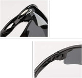 Sports Sunglasses Black frame - Saadstore