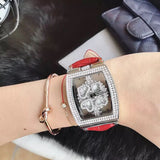 Dimini Silver Quartz Dress Rotation Watch - Saadstore