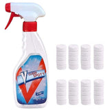 Deep Cleaning In Bathrooms And Kitchens Tablets with spray bottle - Saadstore