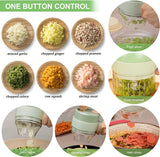 Electric Vegetable Cutter Set | Handheld Electric Cutter - Saadstore