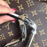 Dimini Silver Quartz Dress Rotation Watch - Saadstore