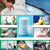 Deep Cleaning In Bathrooms And Kitchens Tablets with spray bottle - Saadstore