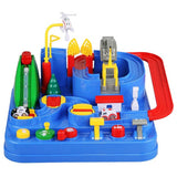 Vehicle Puzzle Car Track Playsets - Saadstore