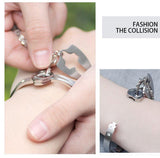 Couple Jewelry Stainless Steel Bracelet - Saadstore