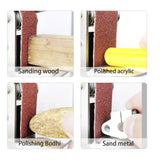 Multifunctional belt grinder (polishing - grinding - sharpener) - Saadstore