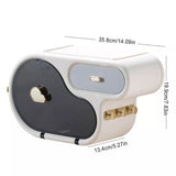 Wall Mount Toilet Roll Paper Organizer - Saadstore