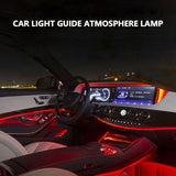 Colorful Car Interior Cold Light With remote control - Saadstore