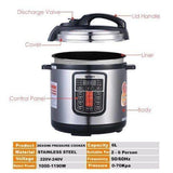 Electric Pressure Cooker With Multifunctions - Saadstore