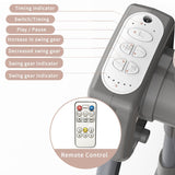 Baby Electric Bed Basket Cradle | Foldable & Portable Sleeping Cot - Saadstore