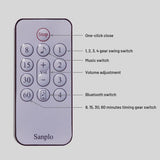 Baby Cradle | Baby Crib Cradle | Adjustable Portable Baby Electric Rocking Chair | Home Recliner With Remote and Bluetooth Music Control | Baby Swing Cradle - Saadstore