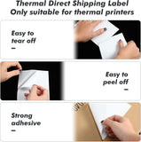 Barcode Label Thermal Stickers - Saadstore