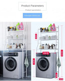 Multifunctional bathroom shelf rack - Saadstore