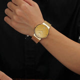 Men's Stainless Steel Mesh Belt Watch - Saadstore