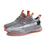 Breathable Men's Jogging Sneakers - Saadstore