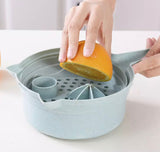 Multifunction Vegetable Cutter with 4 Blades - Saadstore