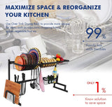 Stainless Steel shelf Drainer Organizer - Saadstore