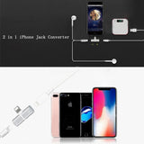 2 in 1 iPhone Jack Converter - Saadstore