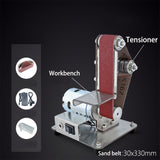 Multifunctional belt grinder (polishing - grinding - sharpener) - Saadstore