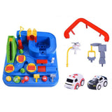 Vehicle Puzzle Car Track Playsets - Saadstore