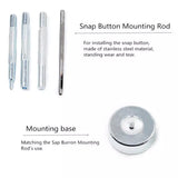 61 pcs Leather Craft Tools Punch Kit Stitching Working Stitching Groover Sewing Set - Saadstore