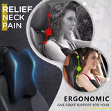 2 Pcs Car Seat Headrest Neck Rest Cushion - Saadstore