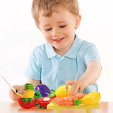 Cutting Play Food Toy for Kids Kitchen - Saadstore