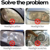 Car Headlight Repair Agent Wipe - Saadstore