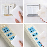 20 pack Multi Surface Power Scrubber Foam Cleaning Pads - Saadstore