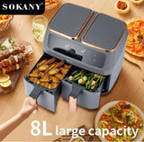 Sokany dual use air fryer - Saadstore