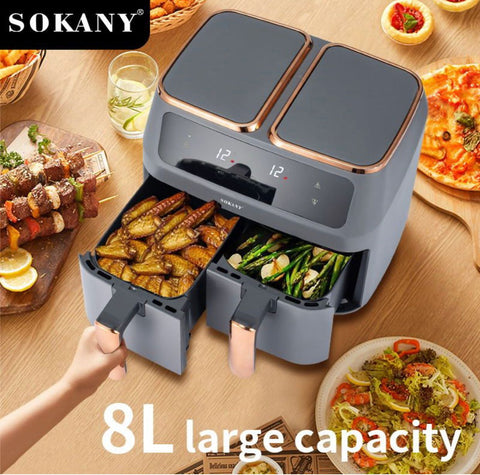 Sokany dual use air fryer - Saadstore