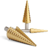 3 PCS Cone Drill Titanium Bit Set 4 - 12/20/32mm - Saadstore