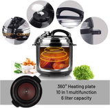 Electric Pressure Cooker With Multifunctions - Saadstore