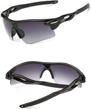 Sports Sunglasses Black frame - Saadstore