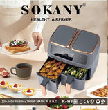 Sokany dual use air fryer - Saadstore