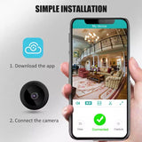 Mini Wireless Hidden Spy Camera 1080P/720P A9 IP in UAE - Saadstore