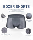 Men's Breathable Boxer Briefs - Saadstore