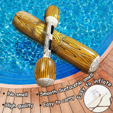 Wood Grain Floating Rafts - Two floating rafts, two sticks - Saadstore