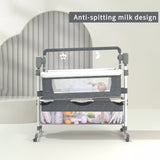 Baby Electric Bed Basket Cradle | Foldable & Portable Sleeping Cot - Saadstore