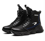 Kiyard - Steel Toe Safety Shoes Black style - 01 - Saadstore