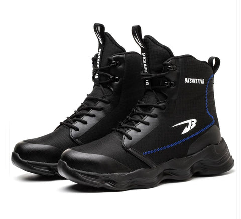 Kiyard - Steel Toe Safety Shoes Black style - 01 - Saadstore