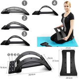 Multi - Level Back Stretching Device - Saadstore