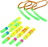 Rocket Copters Slingshot, Party Fun Helicopter Flying Toy - Saadstore