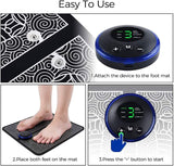 Foot Massager Pad | Portable Muscle Stimulator Mat - Saadstore