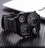 CROSS - COUNTRY OUTDOOR COMPASS WATCH - Saadstore