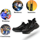 Anti smash breathable safety shoes - Saadstore
